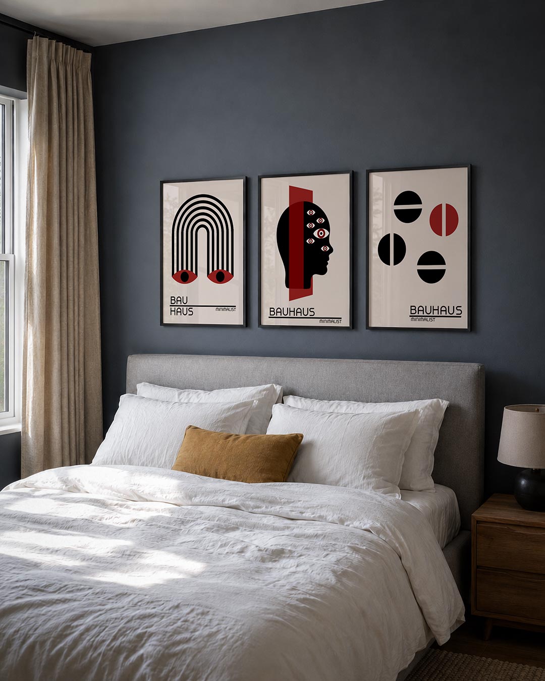 Lijnen en ogen Posterset