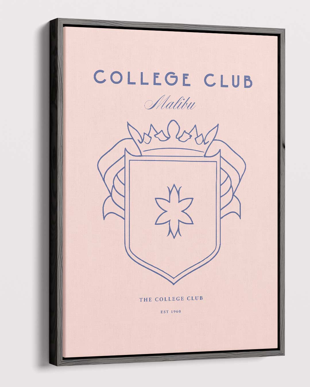 Elegante College Club Wapenschild Poster