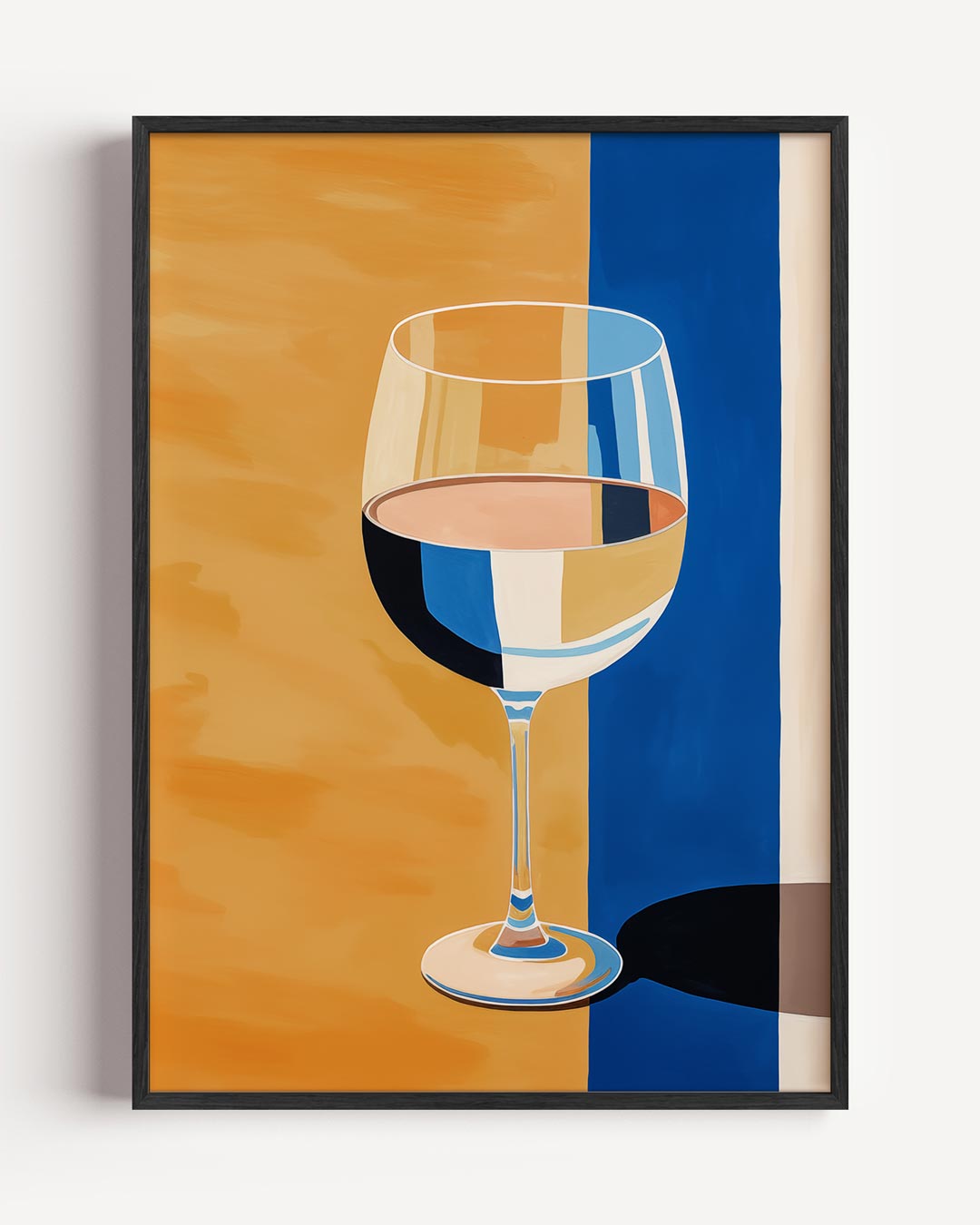 Moderne Wijnkunst Poster-WallArtistic