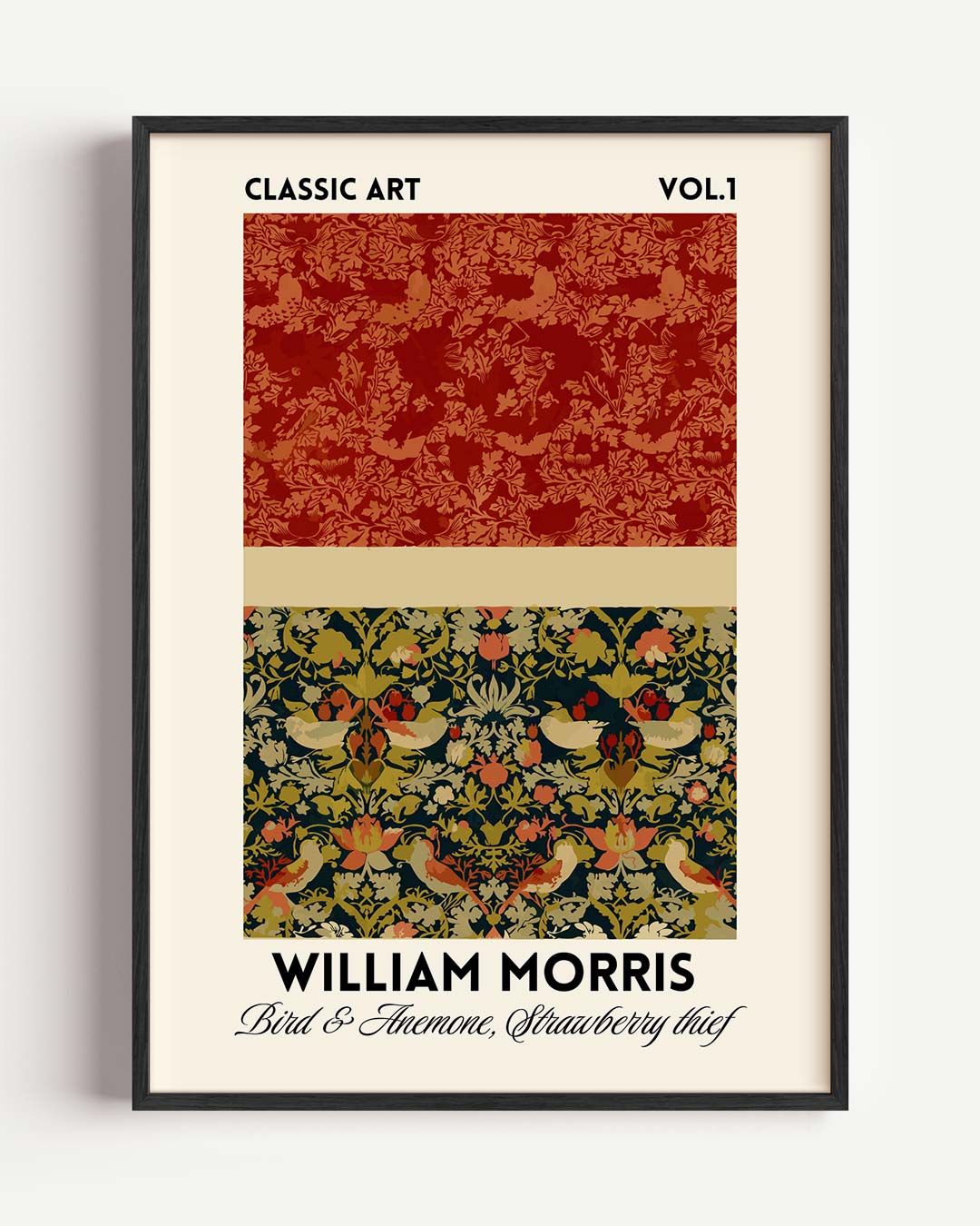 William Morris Klassiek Kunstposter-WallArtistic