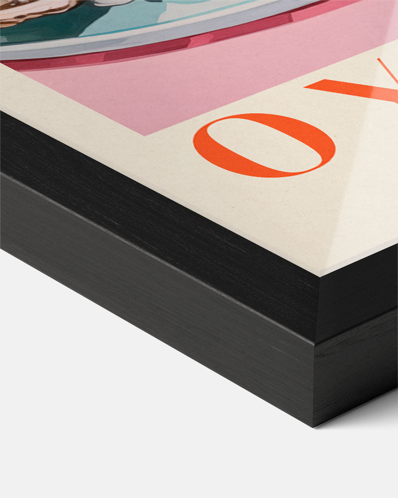 Food Market Oesters Poster-WallArtistic