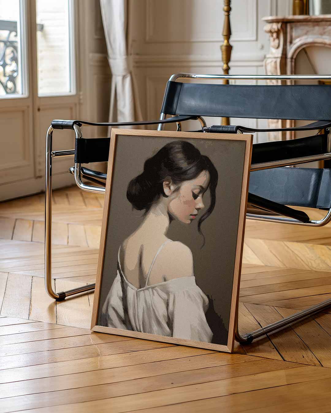 Elegante Vrouwelijke Stijl Poster
