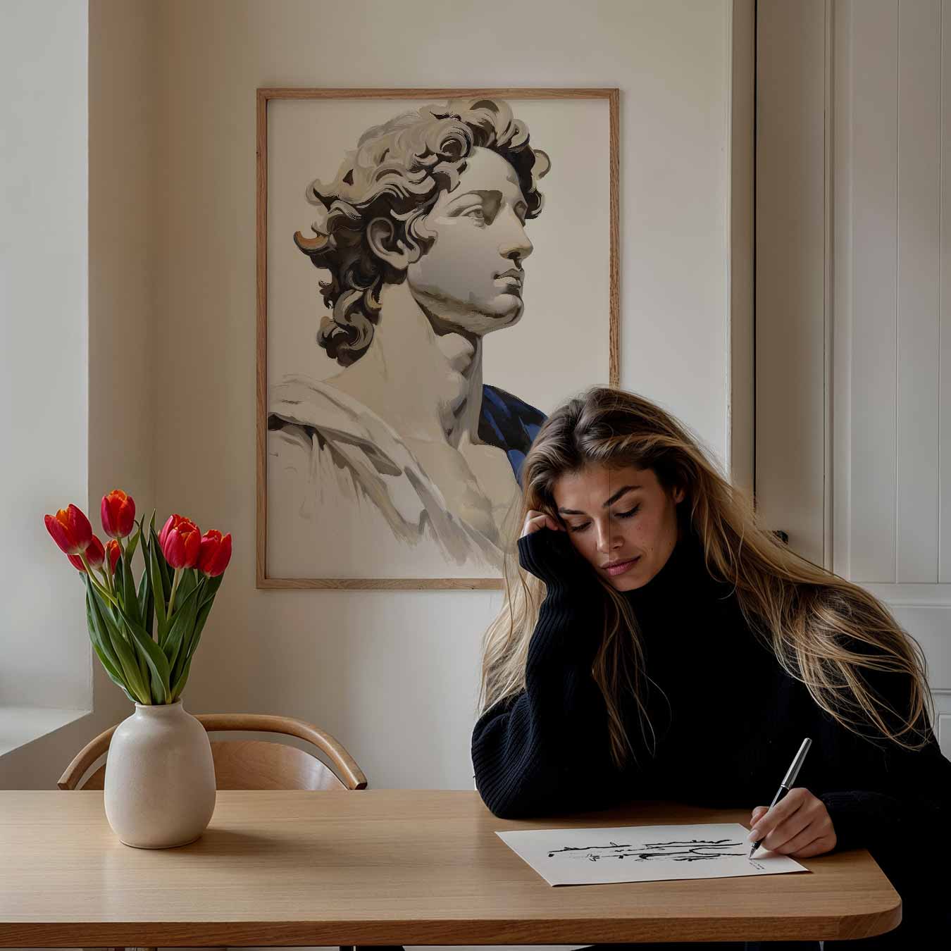 Klassieke Kracht Poster-WallArtistic