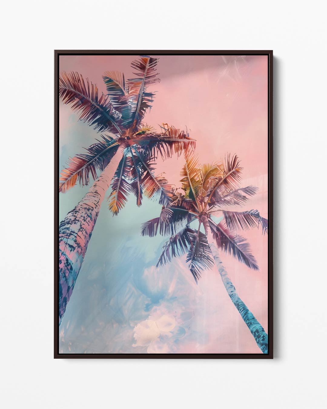 Tropische Zwoelheid Palmkunst Kunstwerk-canvas-dibond-plexiglas-wanddecoratie-WallArtistic