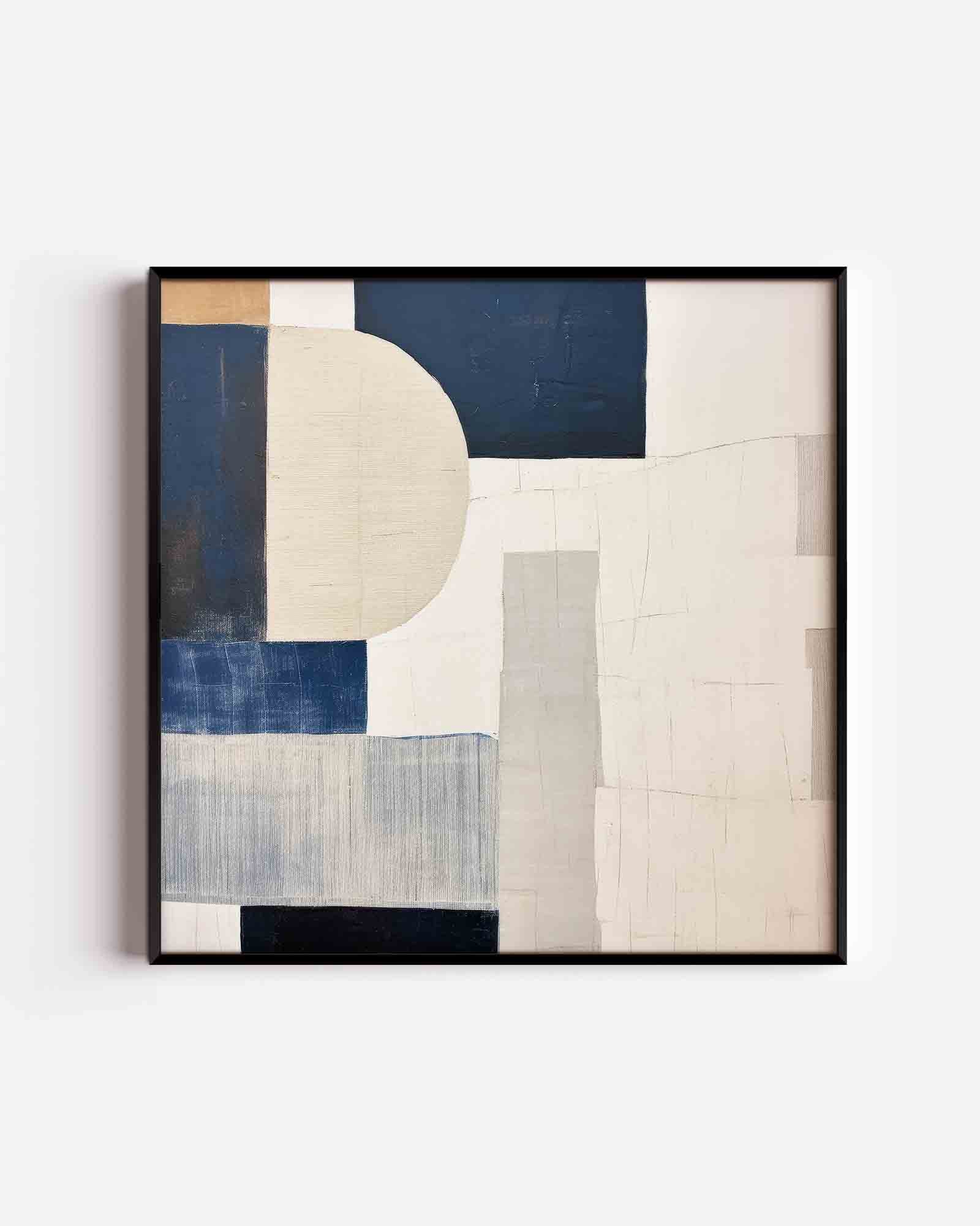 Abstracte vormen Poster
