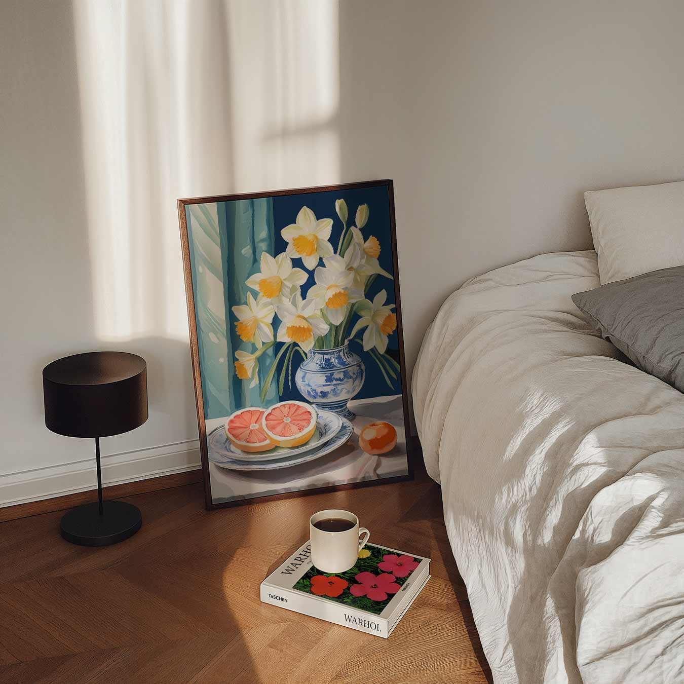 Bloemen en Fruit Sfeerposter-WallArtistic