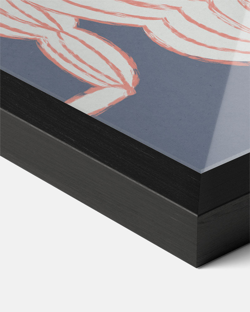 Abstracte Vrouwelijke Elegantie Poster-WallArtistic