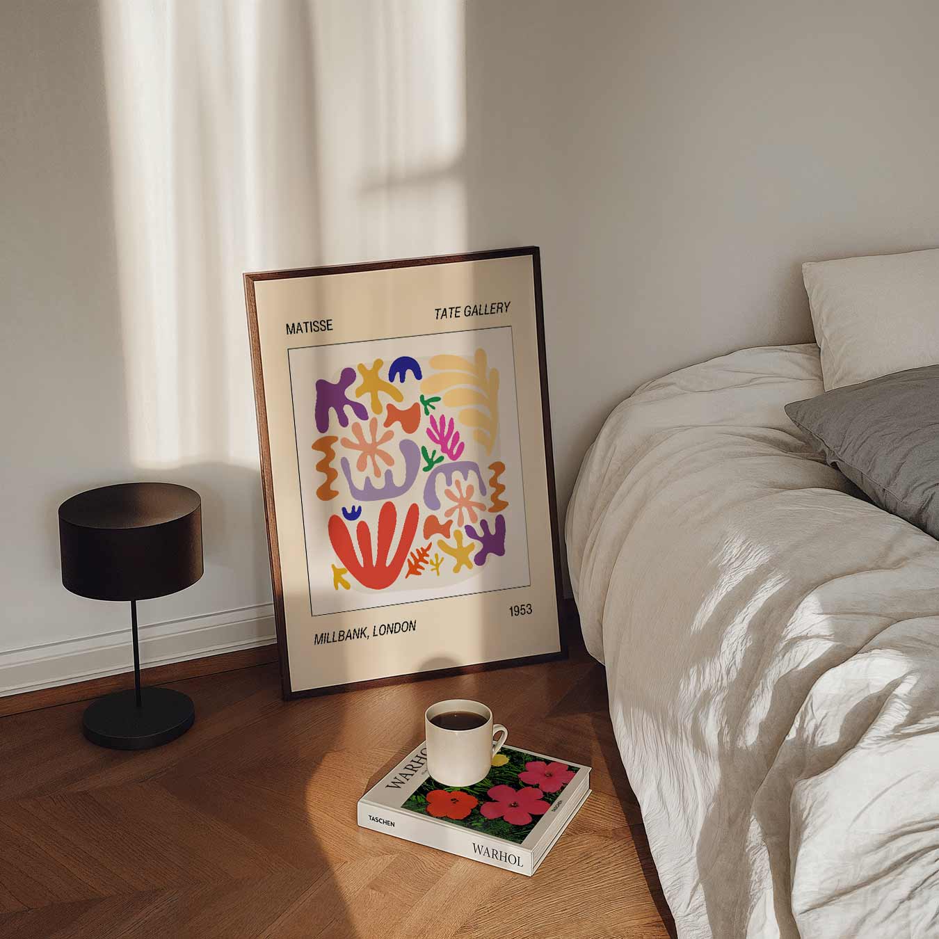 Kleurrijke Abstracte Kunstposter