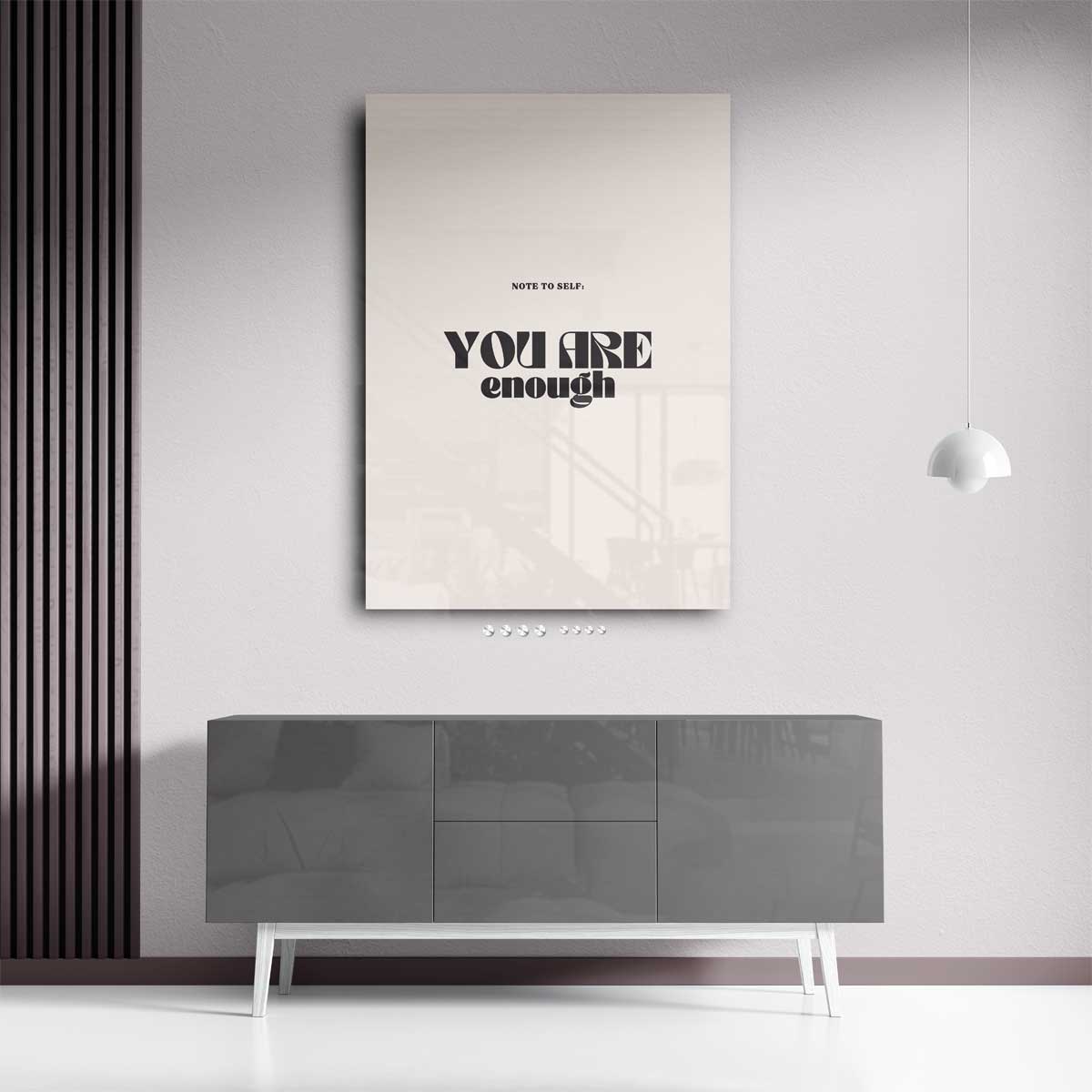 Inspirerende Motivatieposter "You Are Enough