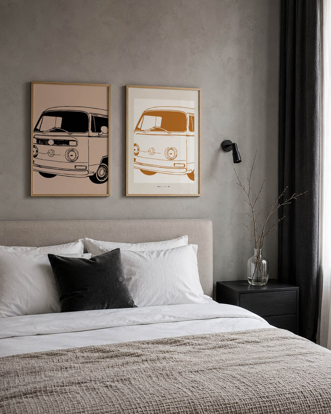 Voertuig silhouet Posterset