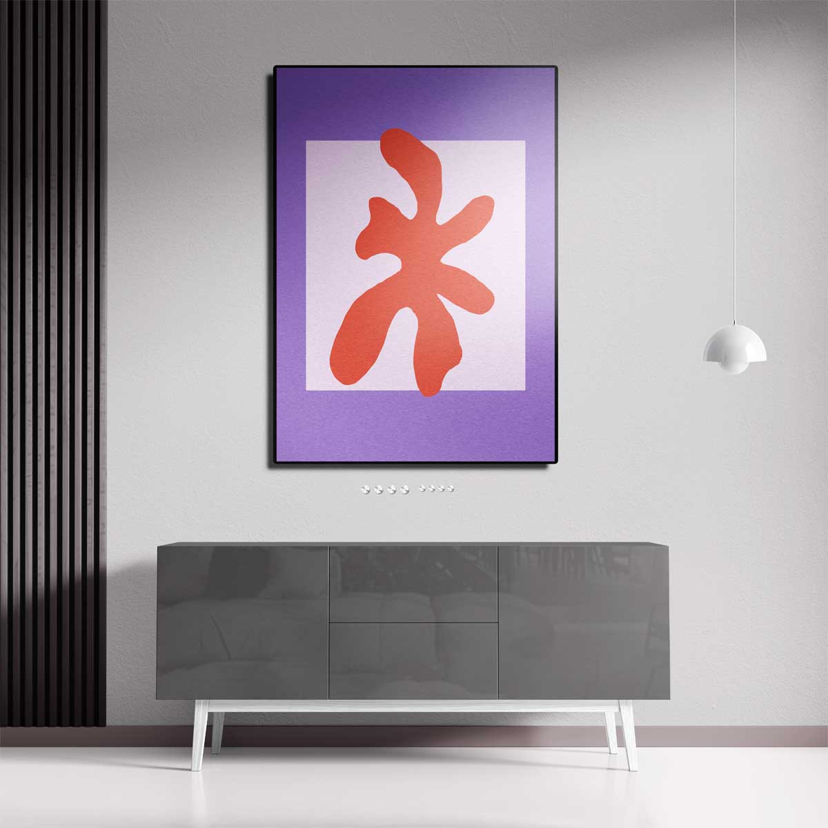 Vrolijk Abstract Design Kunstwerk-canvas-dibond-plexiglas-wanddecoratie-WallArtistic