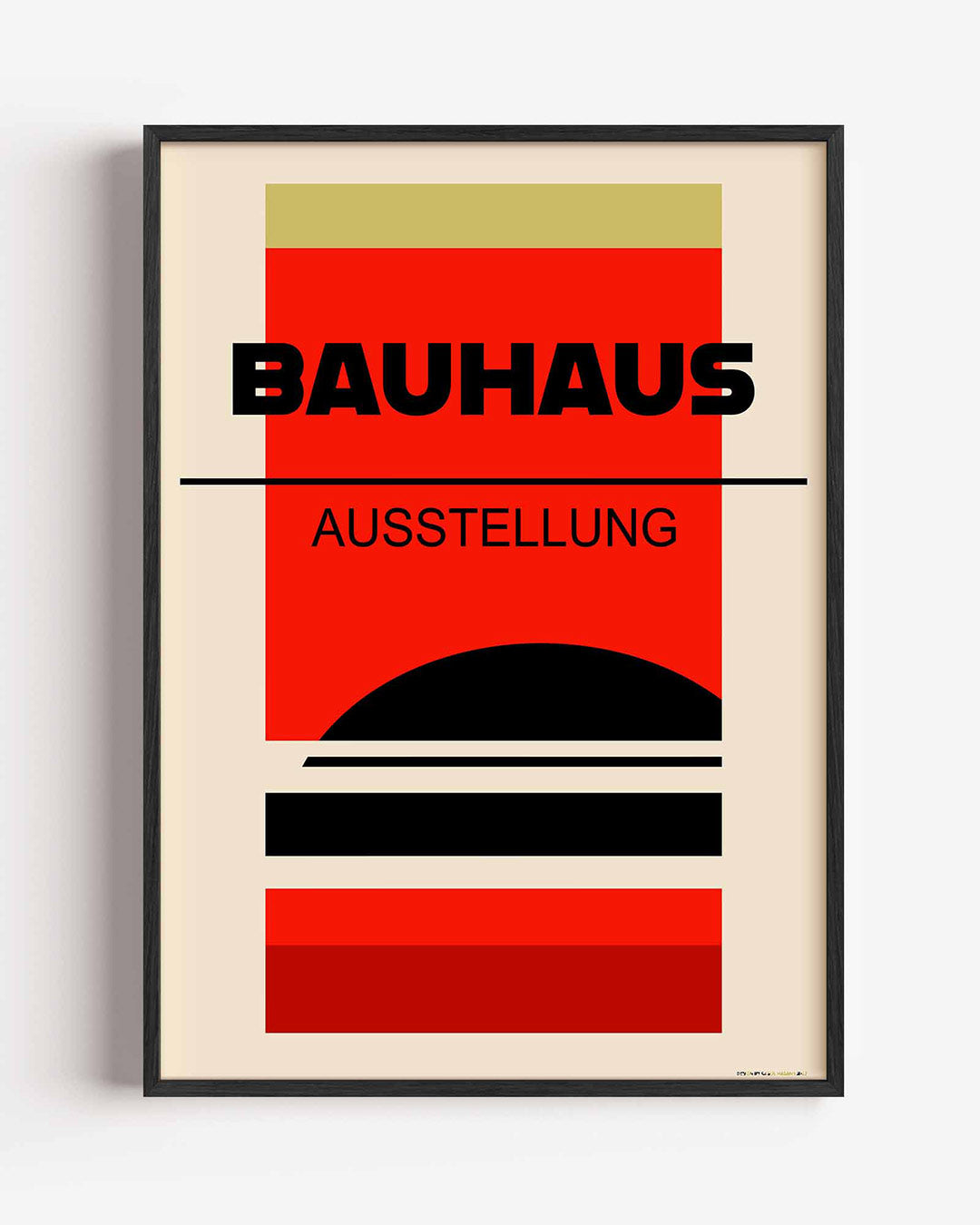 Kleur en lijnenspel Poster