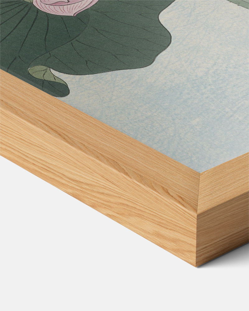 Elegante Lotus Kunstprint Poster