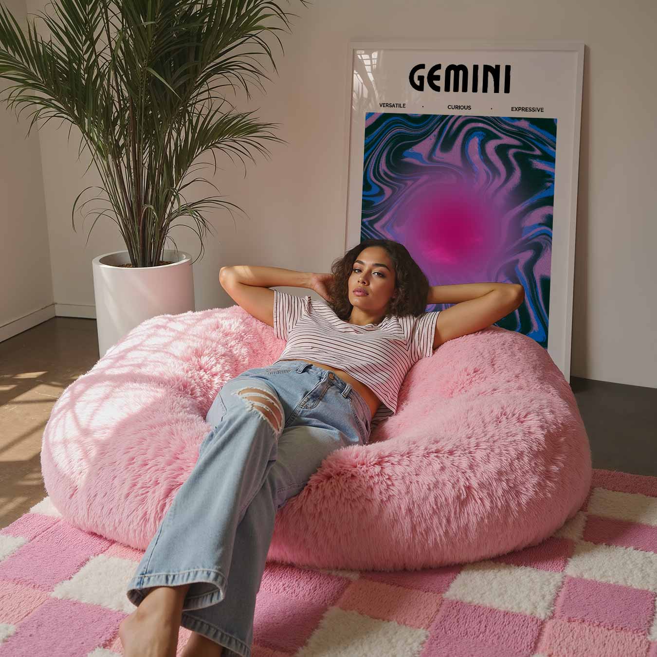 Gemini Abstracte Poster