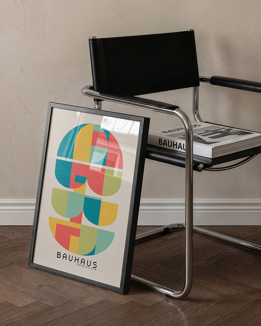 Vormritme en kleur Poster