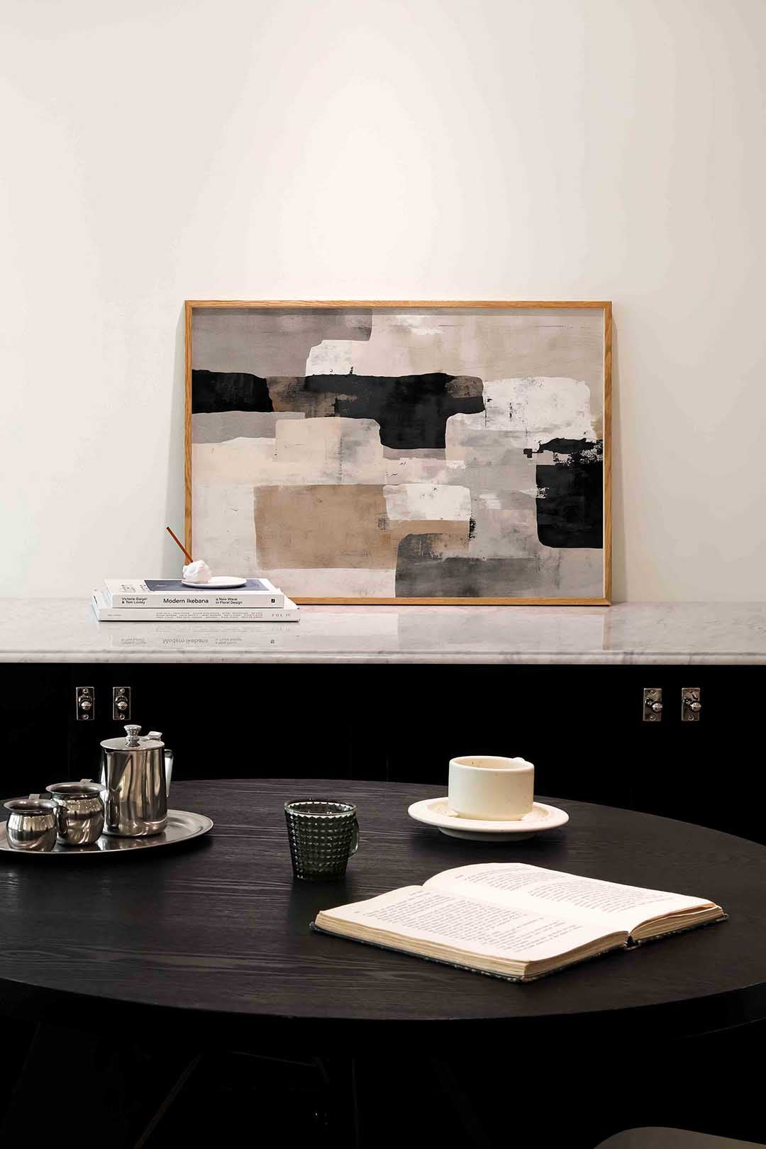 Abstracte vormen Poster