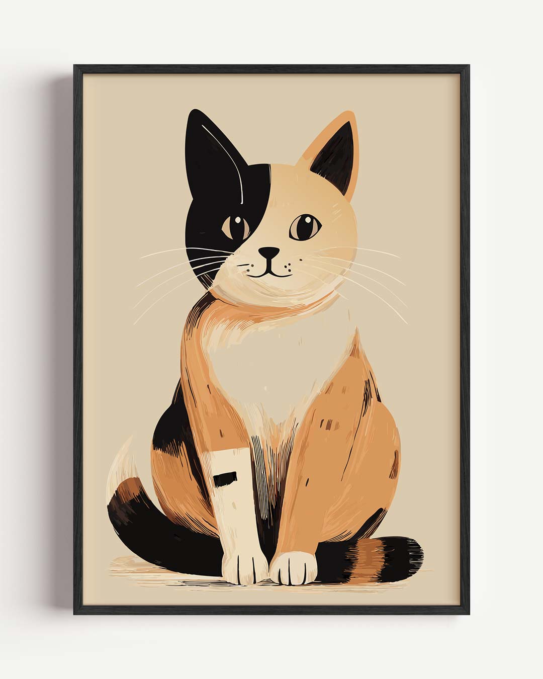 Charmante Kattenposter-WallArtistic