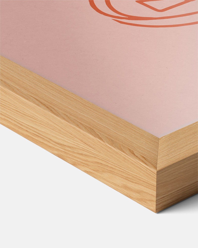 Franse Ontbijt Illustratie Poster-WallArtistic