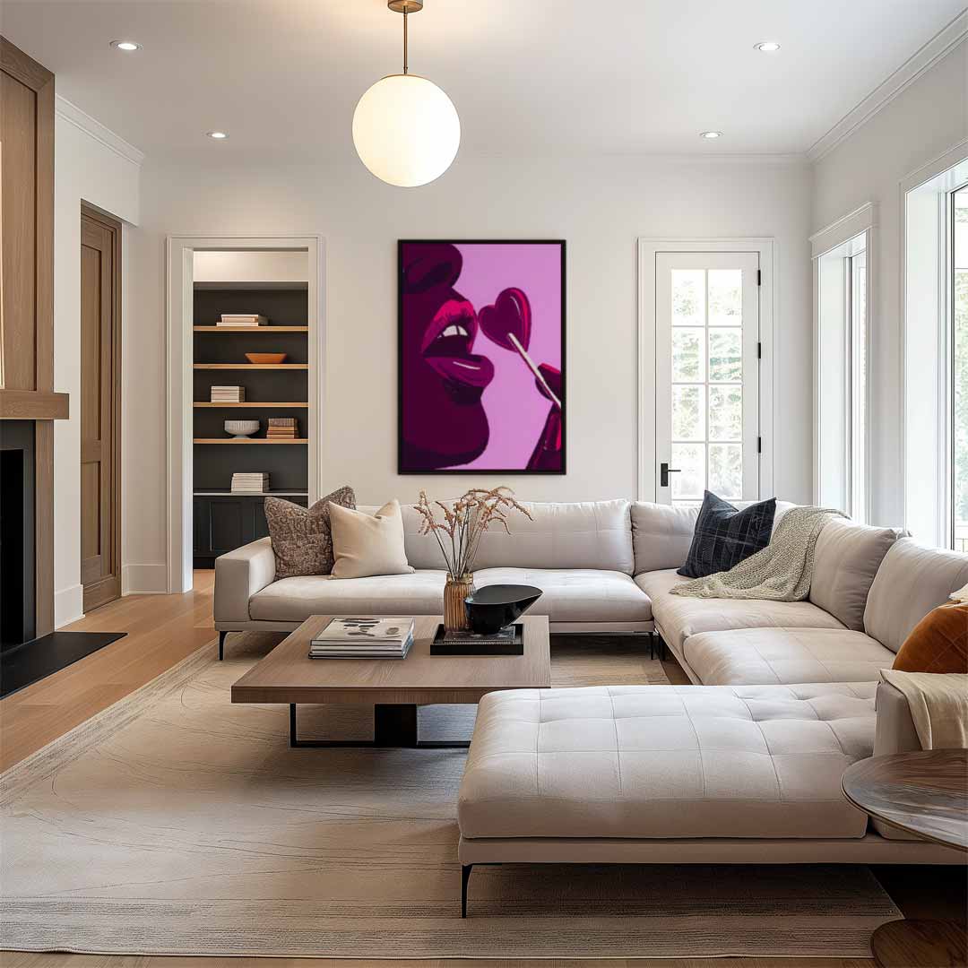 Zoete Verleiding Kunstwerk-canvas-dibond-plexiglas-wanddecoratie-WallArtistic