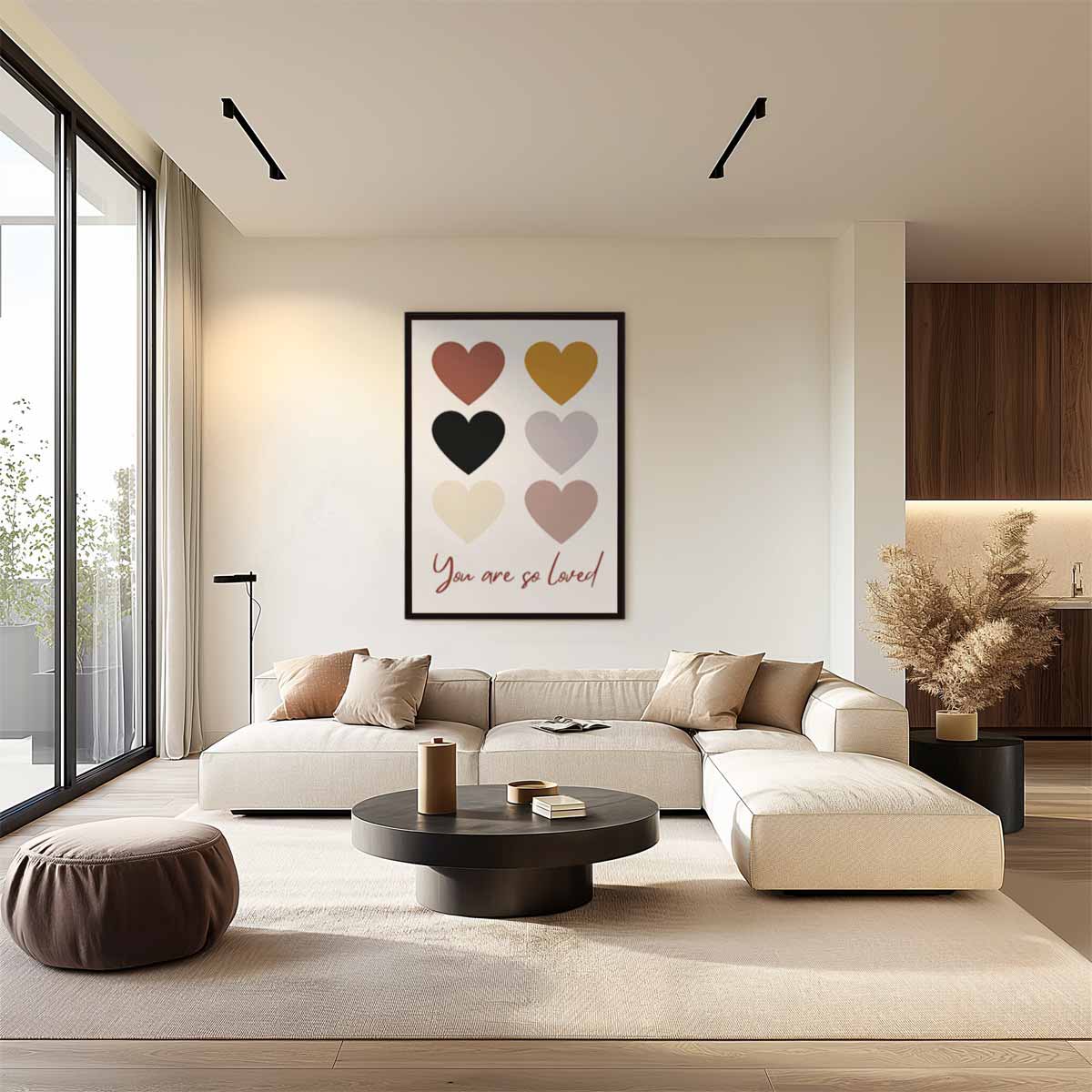 Hartverwarmende Kleurenpracht Kunstwerk-canvas-dibond-plexiglas-wanddecoratie-WallArtistic