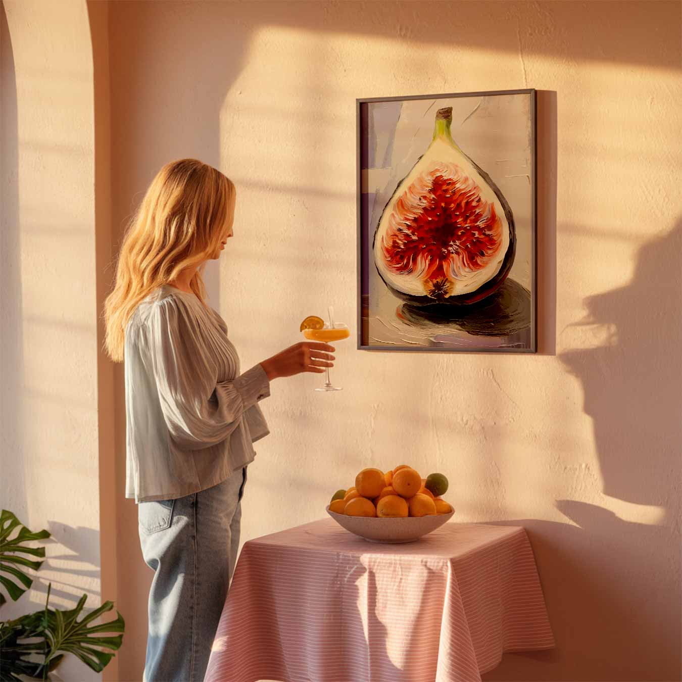 Vijg Kleurenpracht Poster-WallArtistic