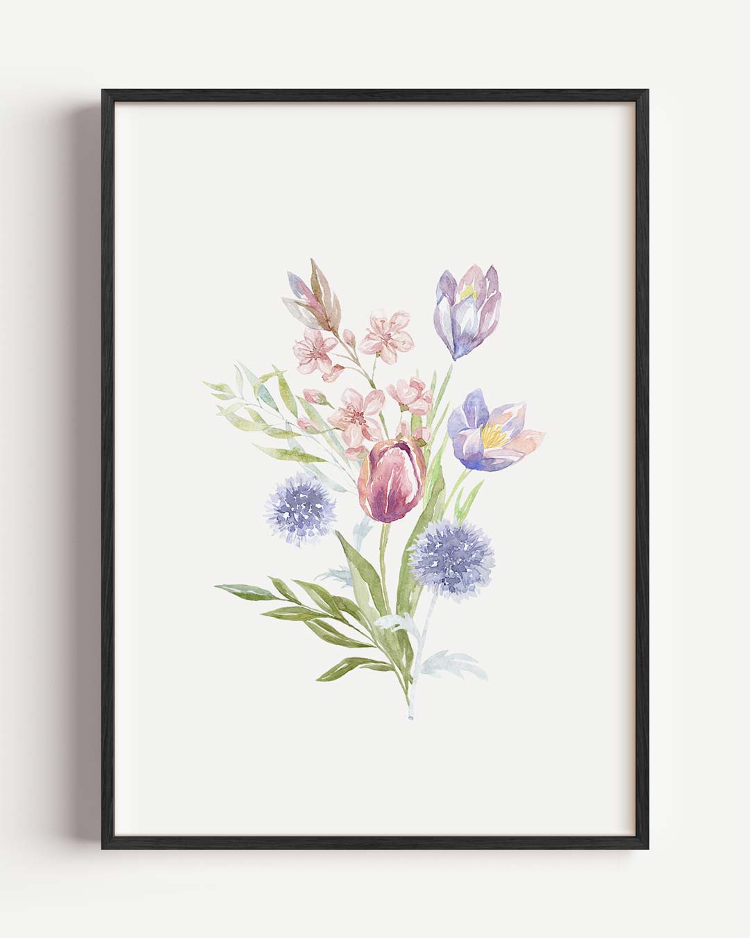 Botanische Bloemenpracht Poster-WallArtistic