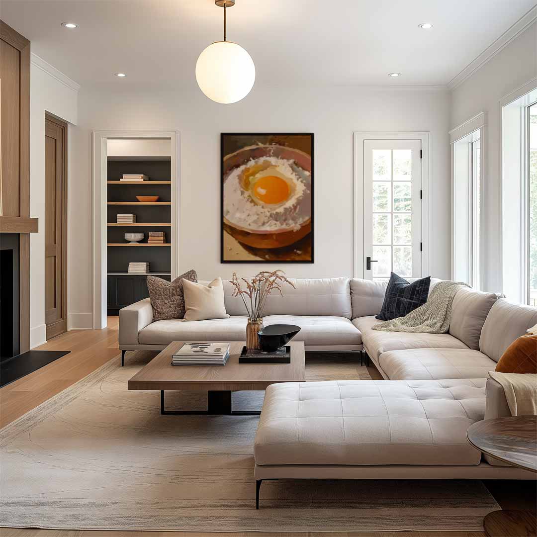 Het Perfecte Bakmoment Kunstwerk-canvas-dibond-plexiglas-wanddecoratie-WallArtistic