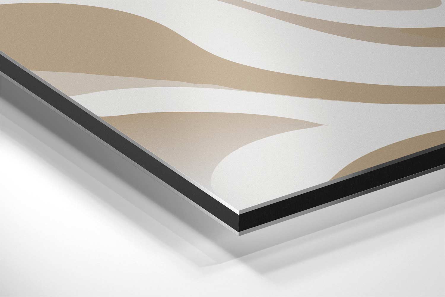 Golvend Droomlandschap Kunstwerk-canvas-dibond-plexiglas-wanddecoratie-WallArtistic