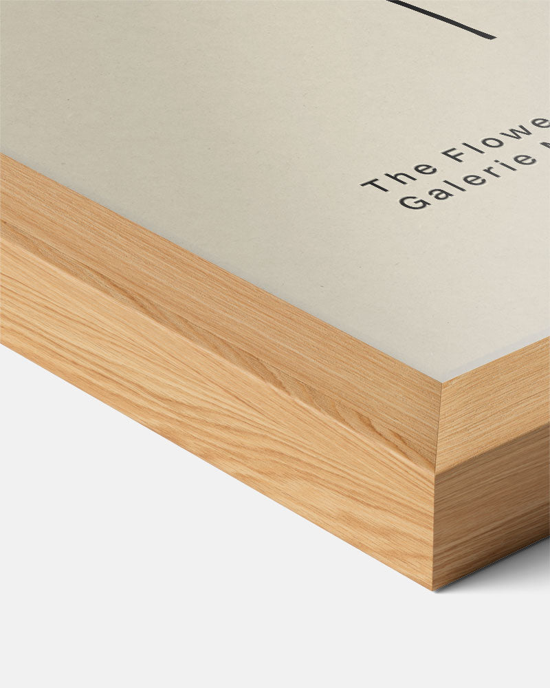 Minimalistische Bloemenvaas Poster-WallArtistic