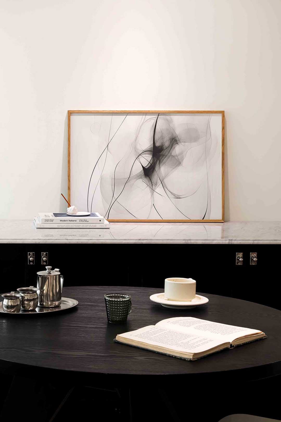 Abstracte lijnen Poster
