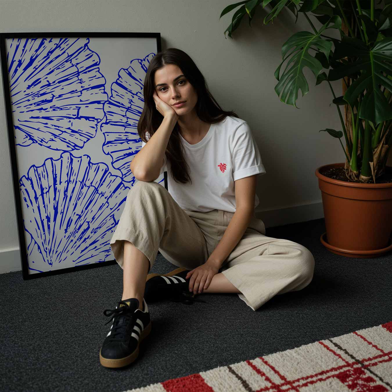 Schelp Inspiratie Wandkunst Poster-WallArtistic