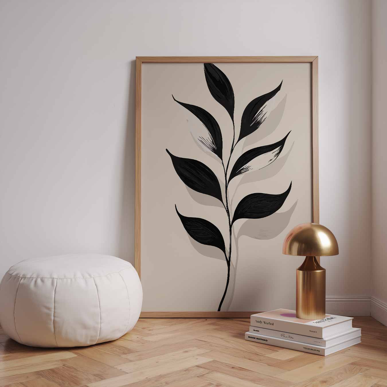 Minimalistische Botanische Poster