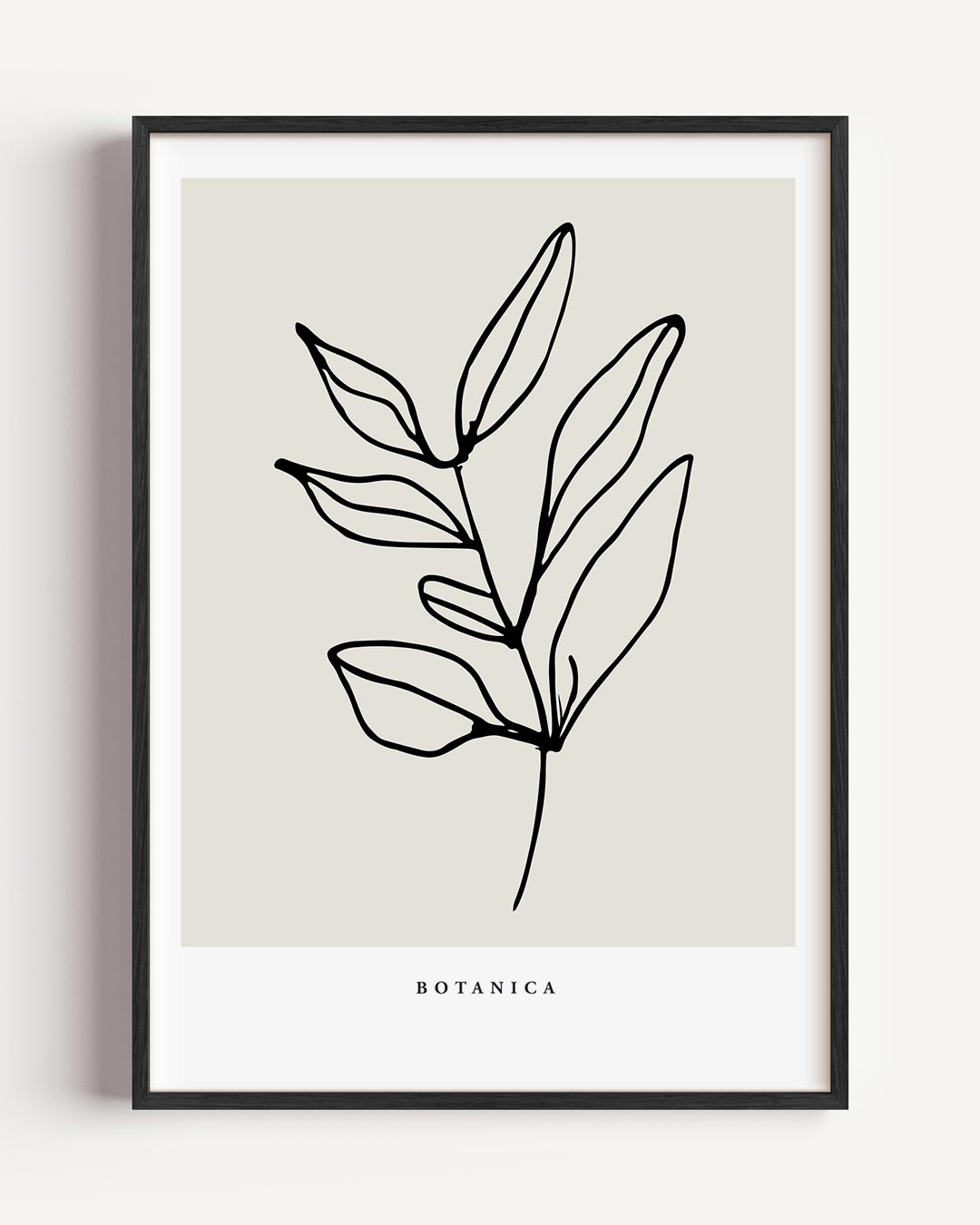 Botanica Minimalistische Kunstposter-WallArtistic