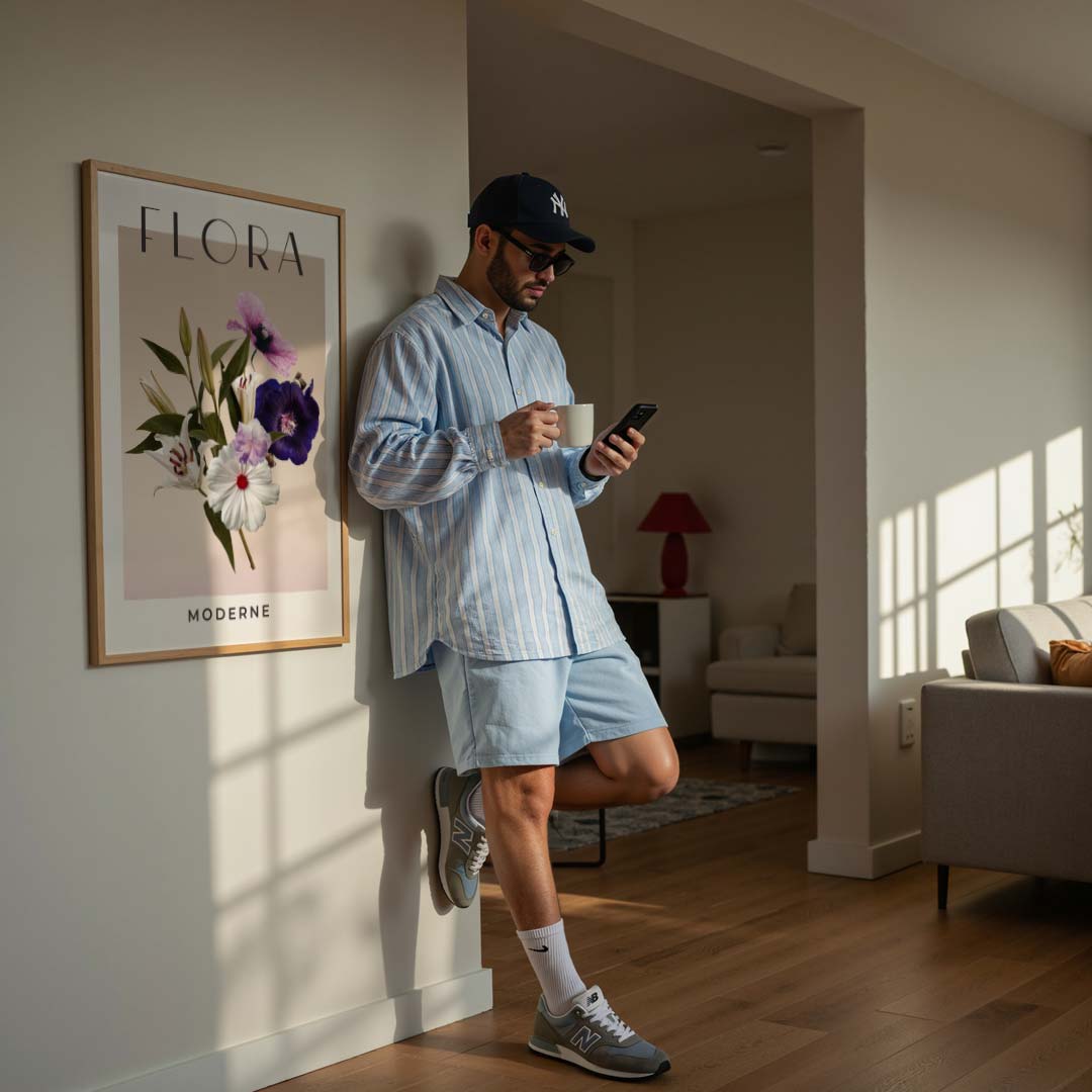 Moderne Flora Bloemenposter-WallArtistic