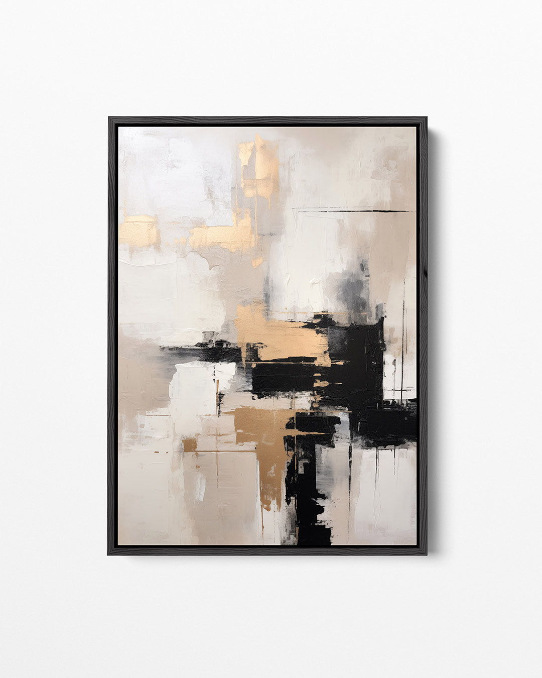 Gelaagde compositie Kunstwerk