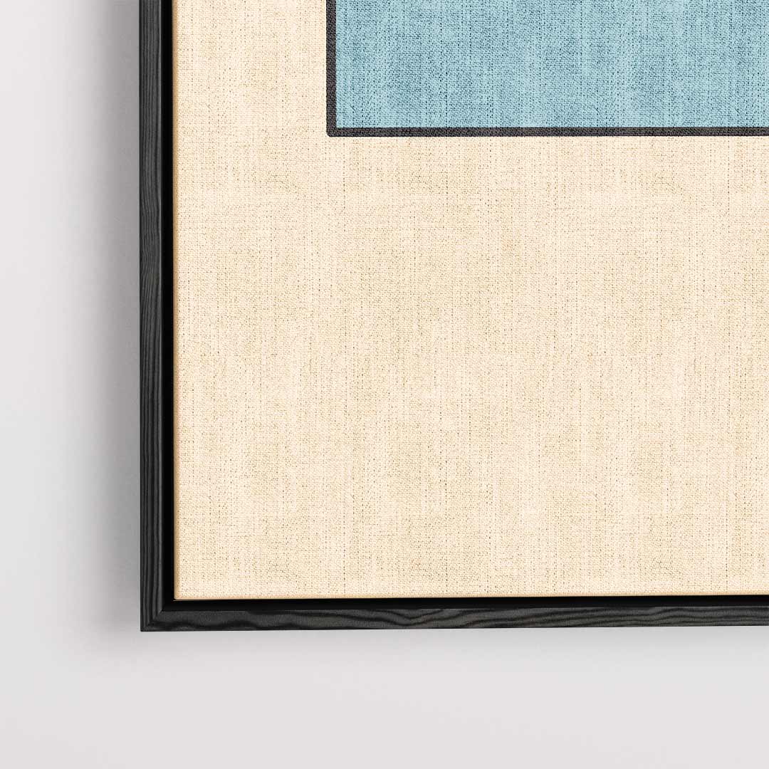 Vrolijke Geometrie Kunstwerk-canvas-dibond-plexiglas-wanddecoratie-WallArtistic