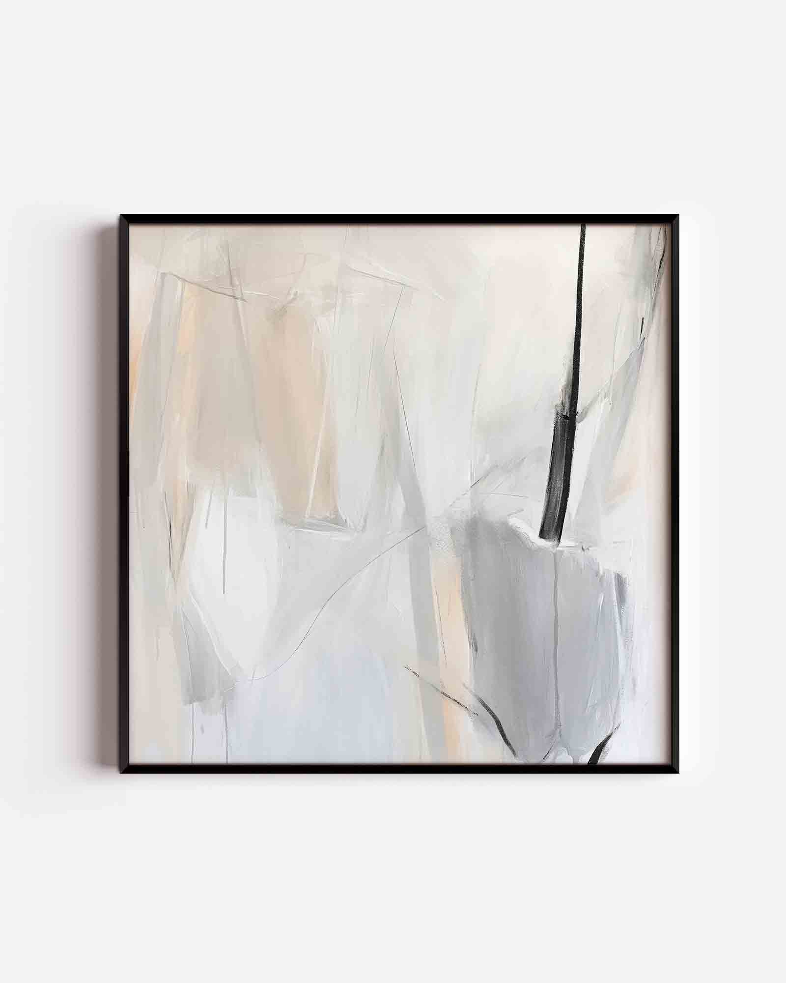 Abstracte lijnen Poster