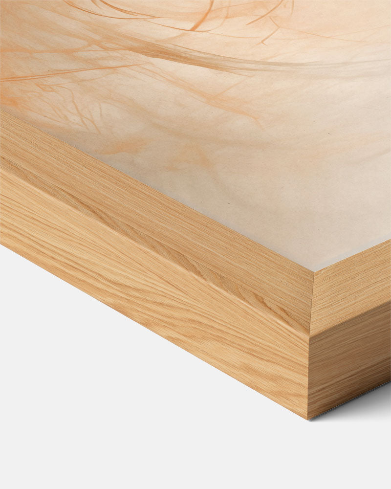 Rustgevende Beige Wandposter-WallArtistic