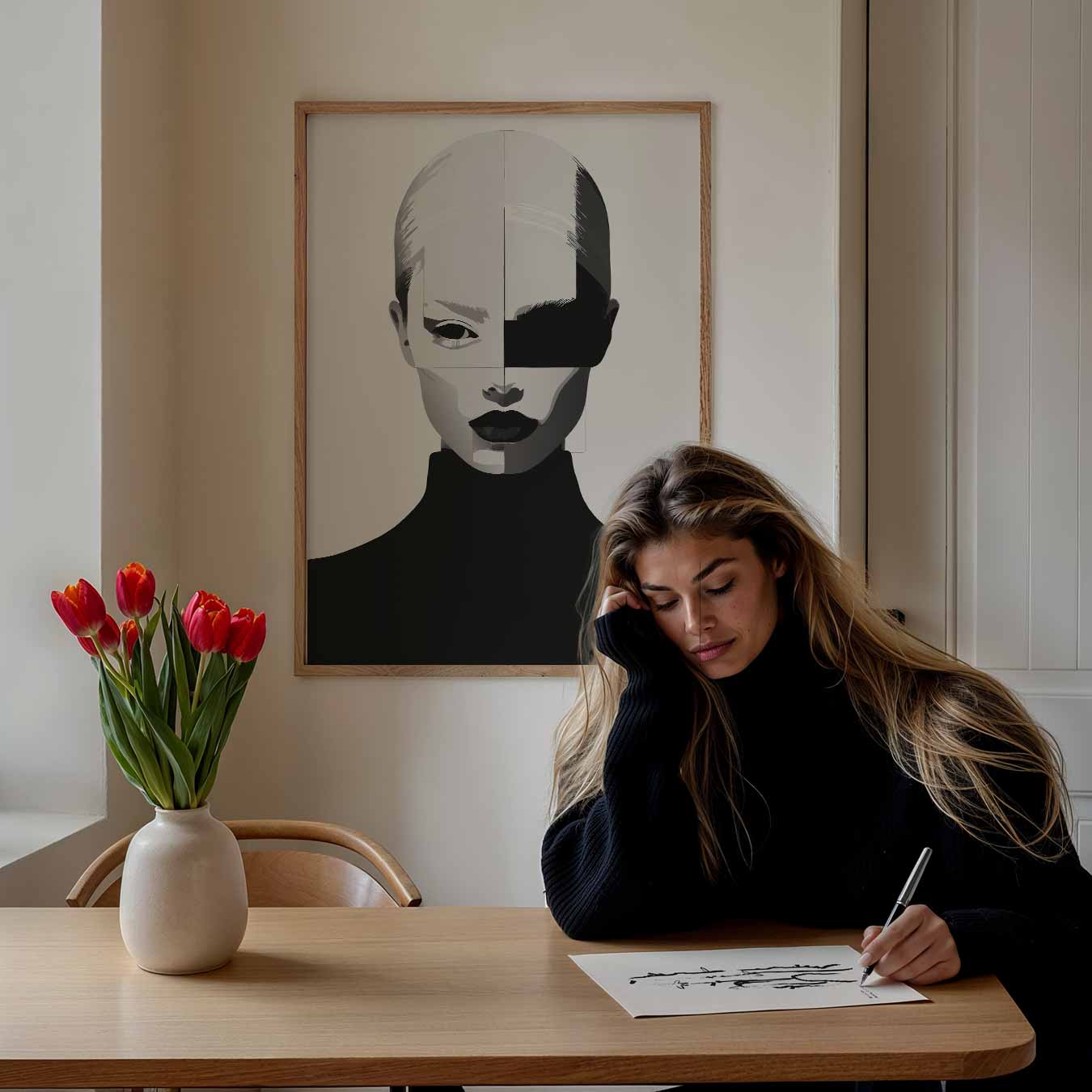 Stijlvolle Modern Art Poster