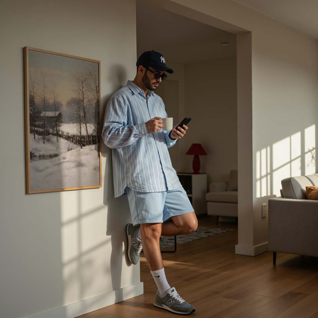 Winterse Sereenheid Poster-WallArtistic