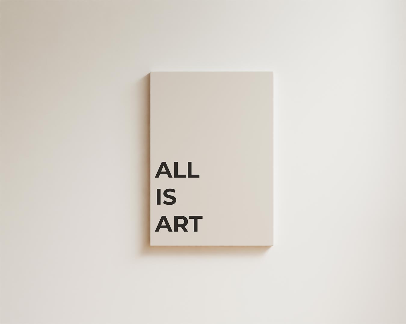 Alles is Kunst Poster