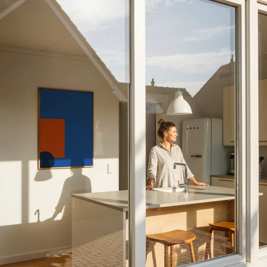 Moderne Geometrische Abstracte Poster-WallArtistic