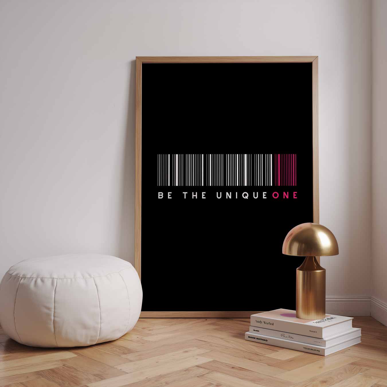 Be the Unique One Poster-WallArtistic
