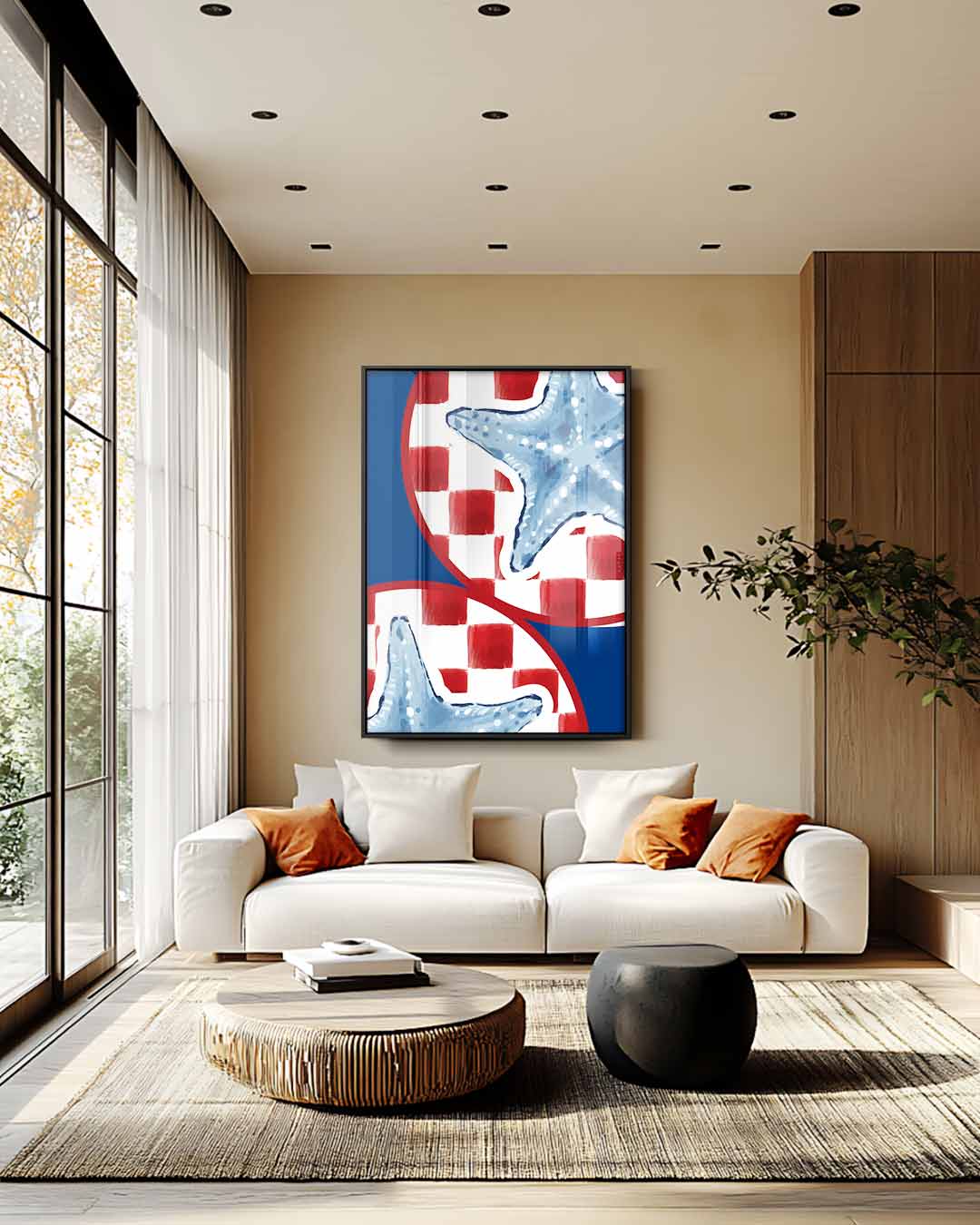 Zeeavontuur op Canvas Kunstwerk-canvas-dibond-plexiglas-wanddecoratie-WallArtistic