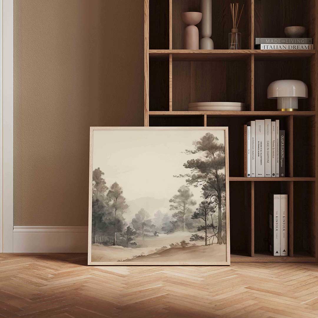 Boslandschap Poster