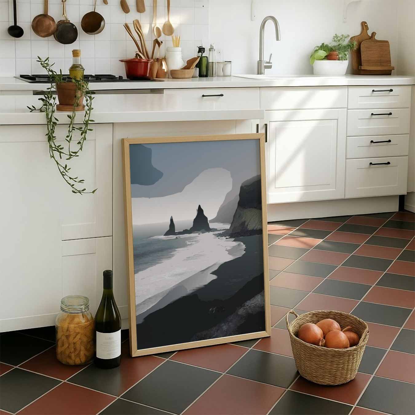 Mystieke Kustlijn Poster-WallArtistic