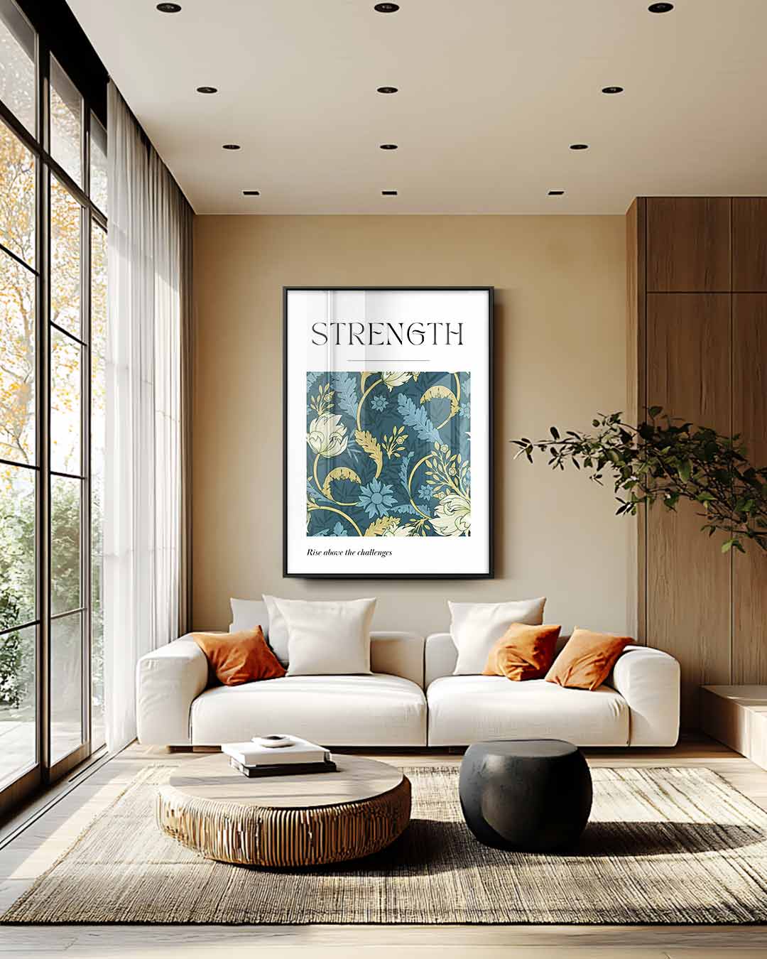 Bloemetjeskracht Kunstwerk-canvas-dibond-plexiglas-wanddecoratie-WallArtistic