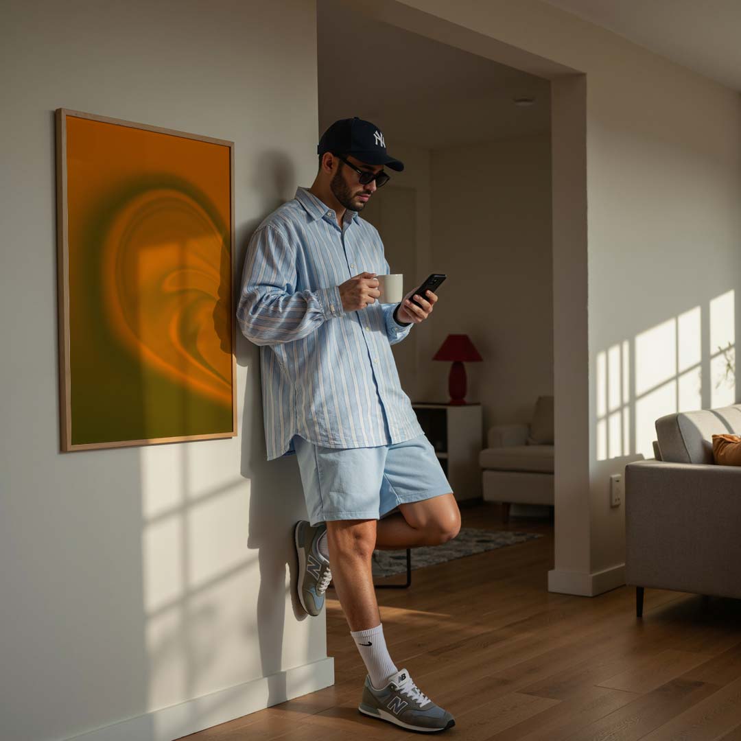 Zonnige Droomvibes Poster-WallArtistic