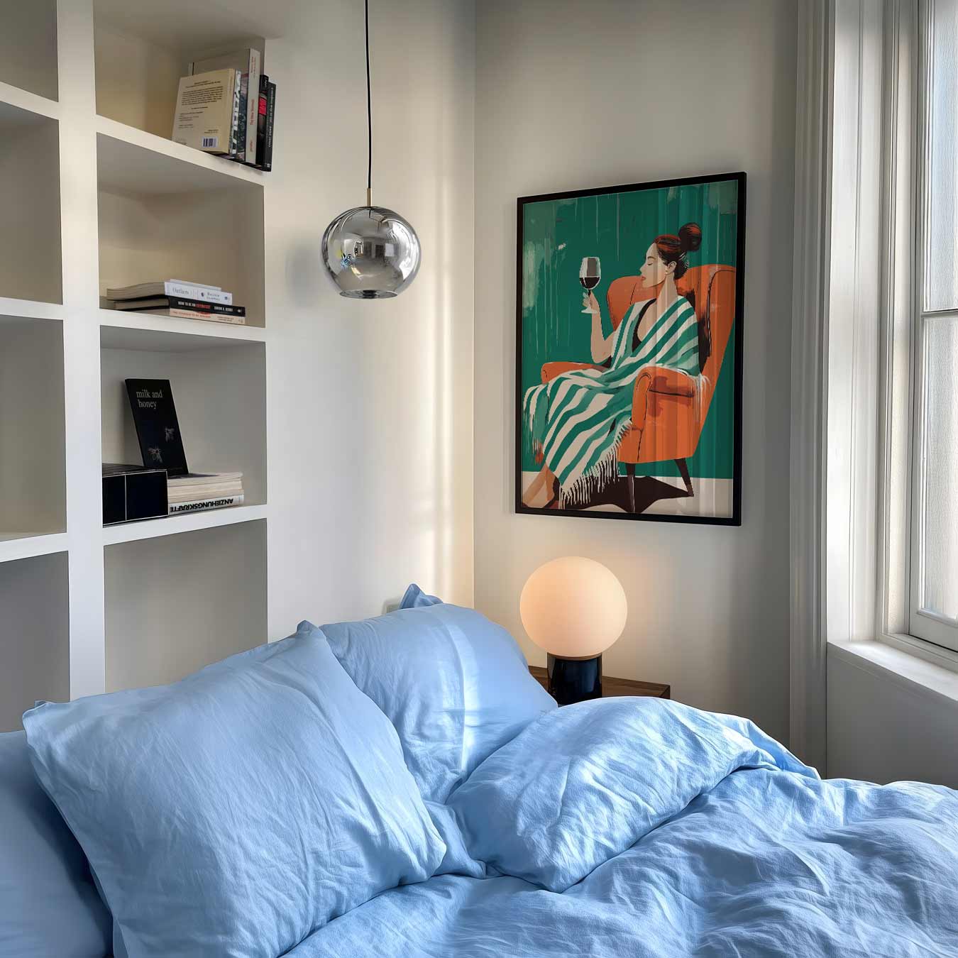 Relax & Wine Vibes Poster