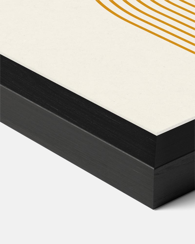 Retro Chic Geometrische Poster-WallArtistic